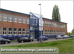 Servicebüro Witenberge. Laborstraße 1