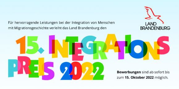 Flyer Integrationspreis 2022