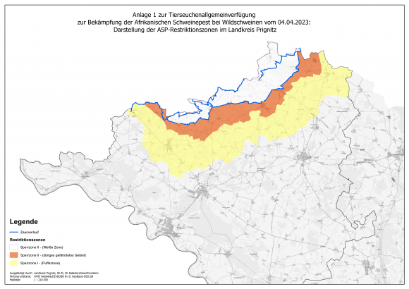 Anlage 1 zur Allgemeinverfügung