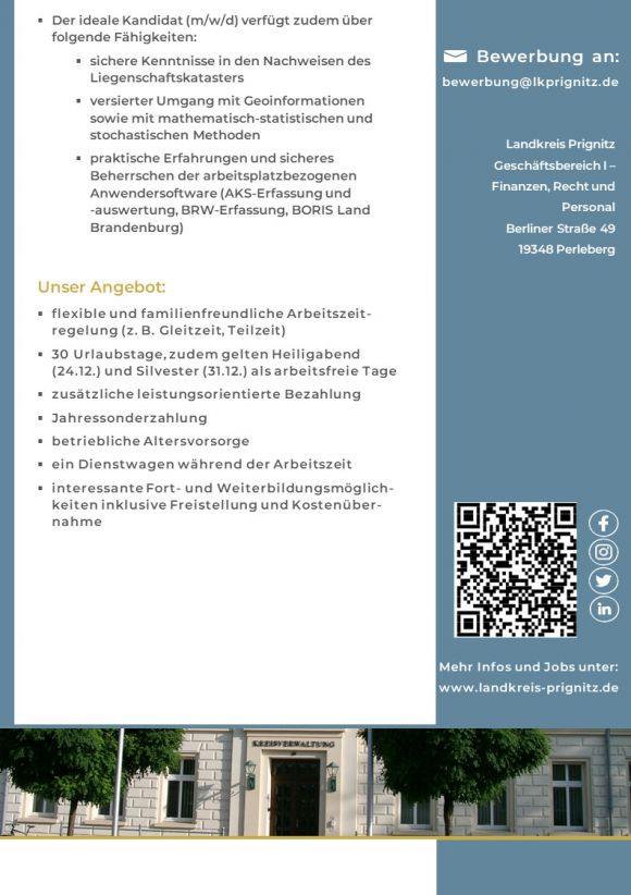 Sachbearbeiter für Grundstückswerte in der Geschäftsstelle des Gutachterausschusses (m/w/d) - Seite 2