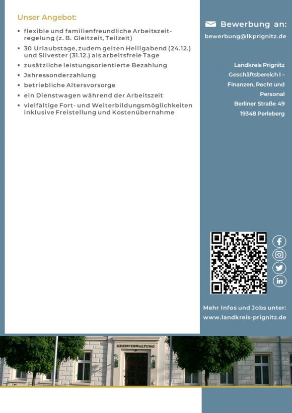 Sachbearbeiter (m/w/d) für das Projekt "Breitbandausbau"