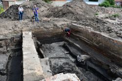Siedlungsreste aus der Wittenberger Stadtgründungszeit wurden ebenfalls freigelegt. Foto: Landkreis Prignitz