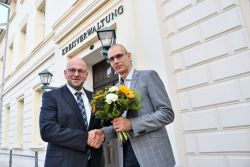 Begrüßung des Ersten Beigeordneten (Foto: LK Prignitz)