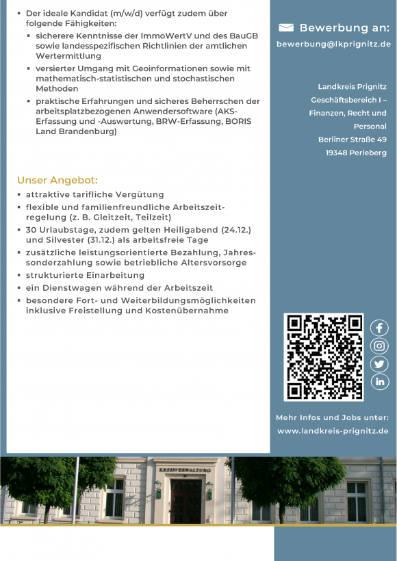 Sachbearbeiter für Grundstückswerte in der Geschäftsstelle des Gutachter-ausschusses (m/w/d) - Seite 2