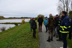 Besichtigung der Deiche bei Wittenberge. Foto: Landkreis Prignitz   