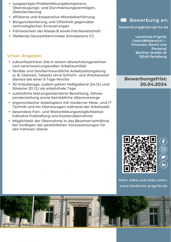 Sachbearbeiter Hauptprüfung  Liegenschaftskataster (m/w/d) - Seite 2