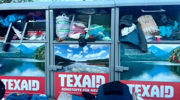 Altkleidercontainer (Foto: LK Prignitz)