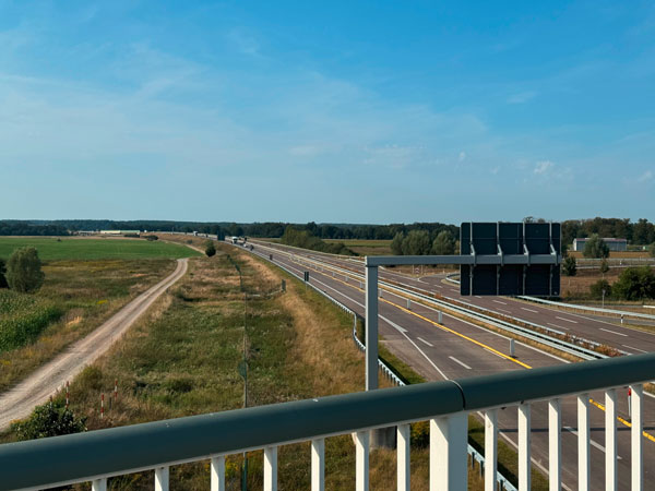 A 14 bei Karstädt Richtung Schwerin (Foto: LK Prignitz)