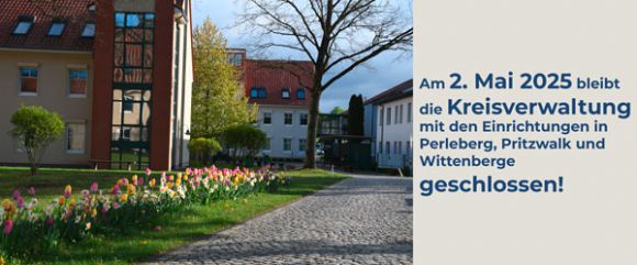 Kreisverwaltung am 2. Mai geschlossen!