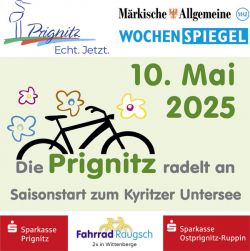 Anradeln in der Prignitz