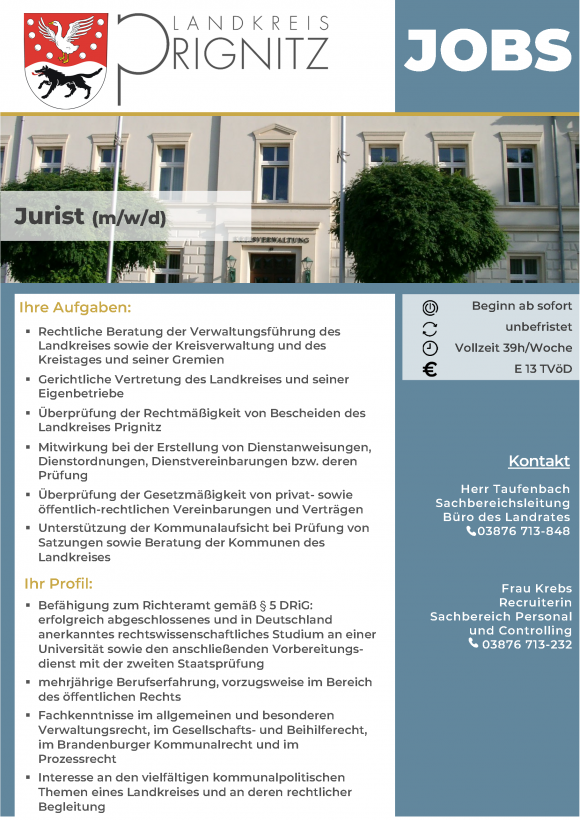 Jurist (m/w/d) - Seite 1