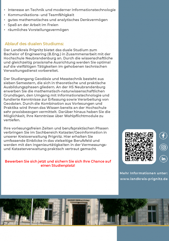 Duales Studium Geodäsie und Messtechnik (B.Eng.)  - Seite 2