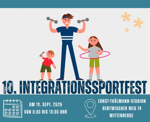 Flyer zum Integrationssportfest