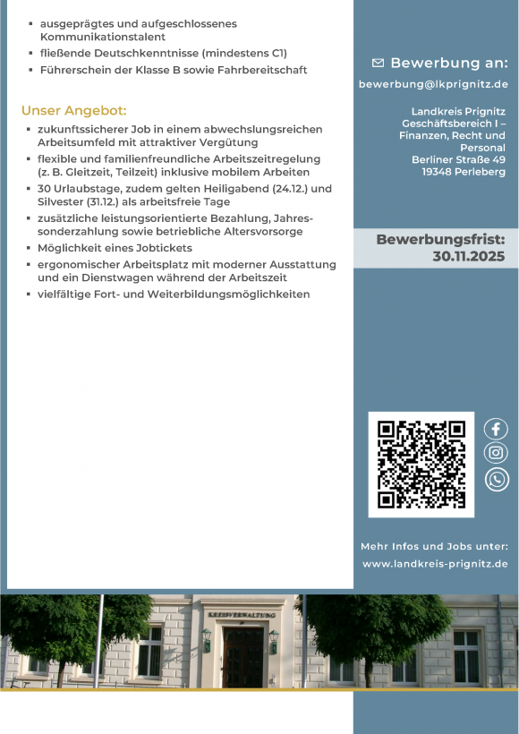 Sachbearbeiter Fördermittelmanagement (m/w/d) - Seite 2