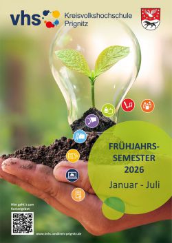 Plakat zum Lehrgangsangebot