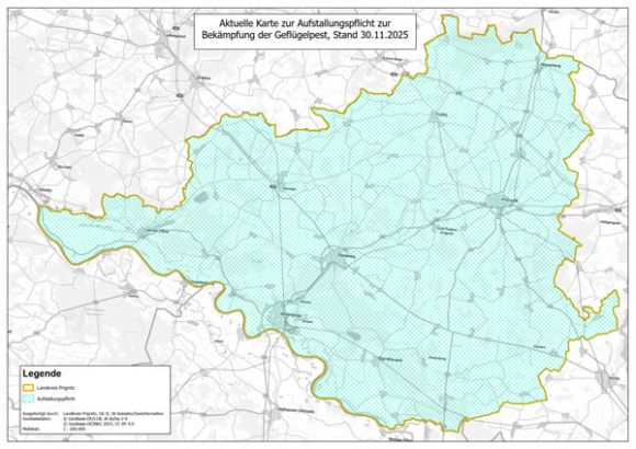 Aufhebung der Überwachungszone