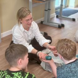 Der neue Erweiterungsbau ist speziell auf die Bedürfnisse von 60 Schülern mit unterschiedlichen Einschränkungen des Lernverhaltens ausgerichtet. / Foto: LK Prignitz, Gina Werthe