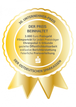 Flyer des Unternehmerpreises