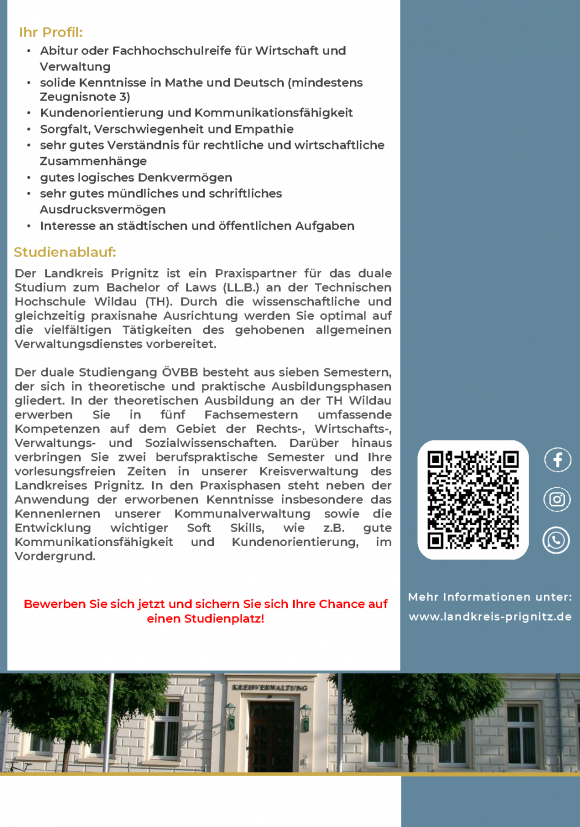 Studium Öffentliche Verwaltung Brandenburg (LL.B.)- Seite 2