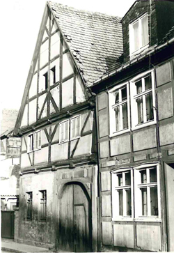 Perleberg, Schuhstr. 23 im Jahre 1977 (Foto: LK Prignitz)