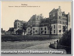 Historische Ansicht Stadtkaserne Perleberg