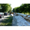 Straße vom Eiscafè Richtung Wittenberge (06.06.2013)