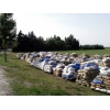 Paletten mit Sandsäcken - gut vorbereitet in Wootz (12.06.2013)