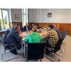 Bei der gemeinsamen Beratung in der Prignitzer Kreisverwaltung ging es um die zukünftuge Ausrichtung der Partnerschaft. Foto: Natalie Ellenrieder / Landkreis Prignitz