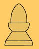 Schachfigur aus Knochen (Fundmaterial aus den Schichten des 13./14. Jh.), Quelle: Archäo Kontrakt