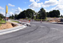 Ausbau der Ortsdurchfahrt Groß Pankow (Foto: LK Prignitz)