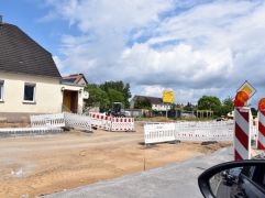 Ausbau der Ortsdurchfahrt Groß Pankow (Foto: LK Prignitz)